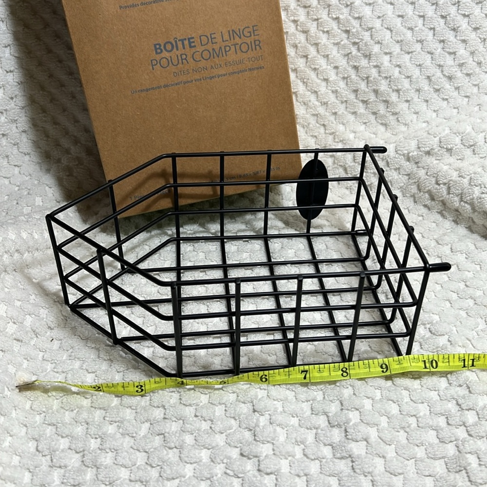 New Norwex Blue and Gray Counter Cloth Set with Holder - Picture 6 of 10